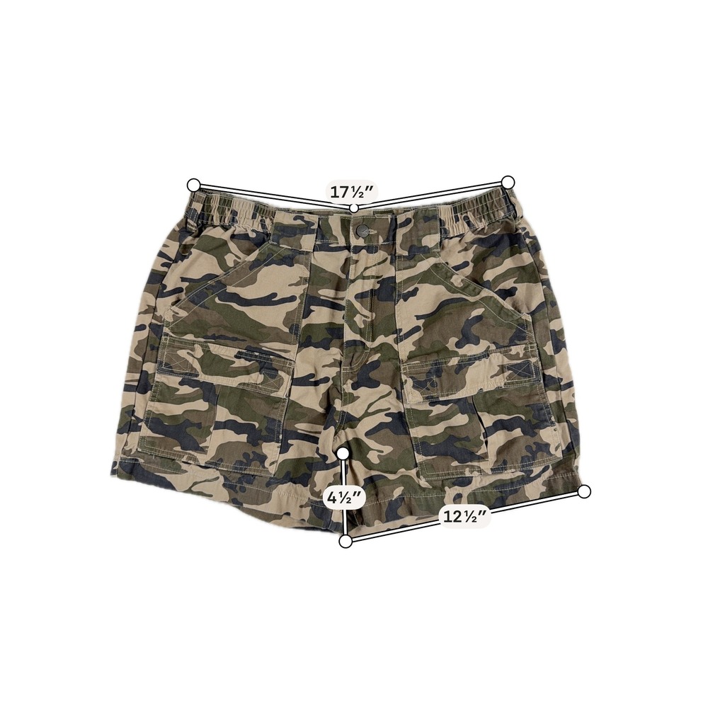 Redhead Cargo Shorts Mens Camo Outdoor Utility Hunting Fishing Size 38